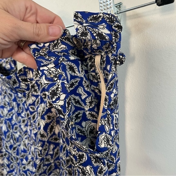 Marni Commessa Silk Abstract Floral Wide Leg Pants - Picture 7 of 15